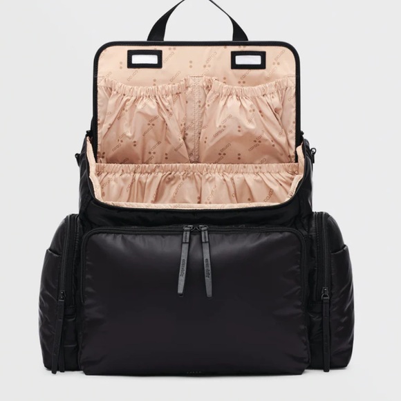 Baby Bag Large Caraa Black Nylon - Picture 2 of 7